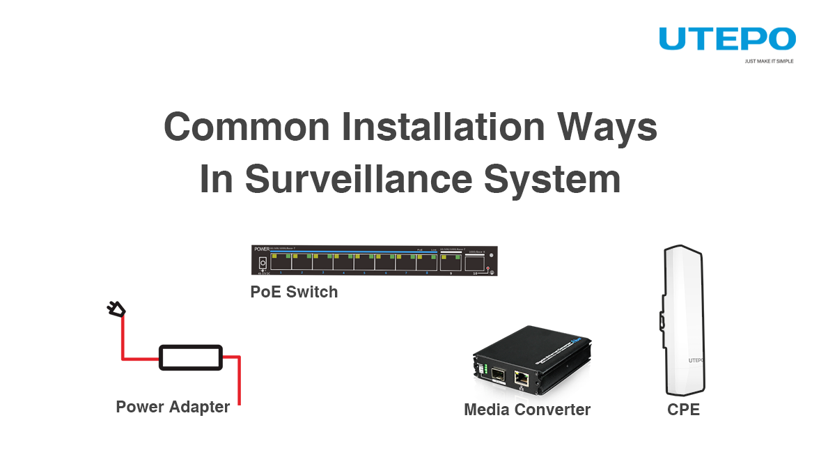 Common Installation Ways In Surveillance System